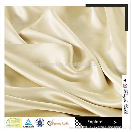 100% mulberry satin pure silk fabric in roll wholesale